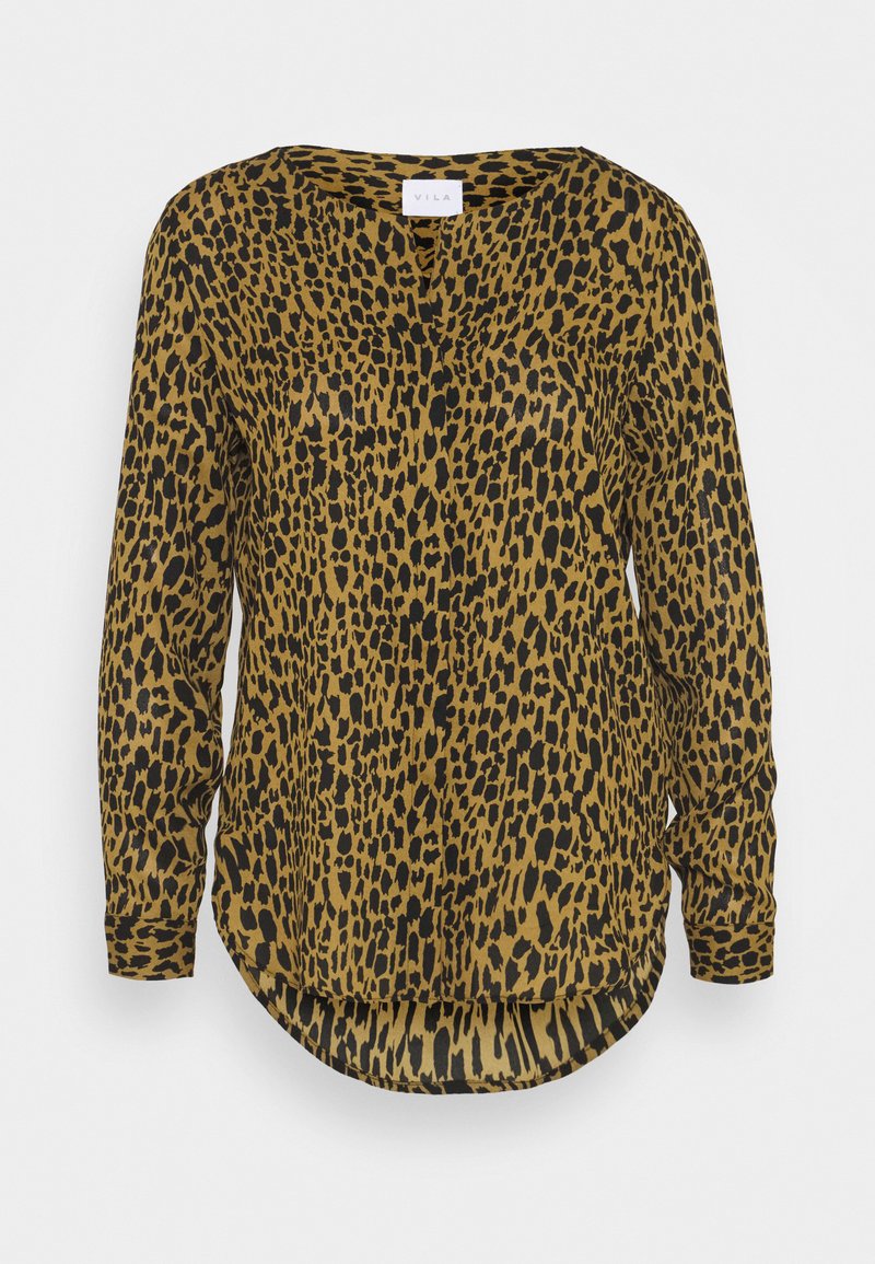 Vila Petite Overhemdblouse lichtbruin