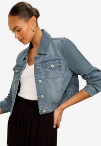 Love & Roses PETITE  - Jeansjacka - authentic blue