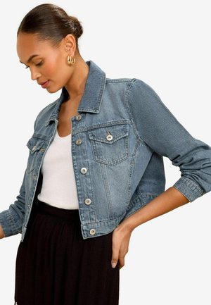 PETITE  - Denimová bunda - authentic blue