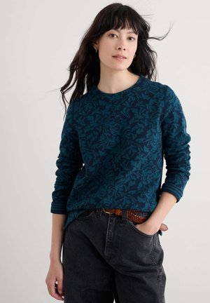 GWENNOL  - Langarmshirt - blue - drawn seabed dark eden