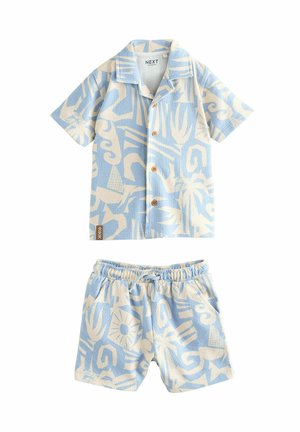 REGULAR FIT - SHORT SLEEVE SET - Dresside alumine osa - blue