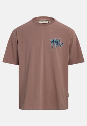 Redefined Rebel, TOBIAS - T-shirt con stampa - twilight mauve