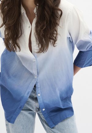 Skjortebluser - blue denim