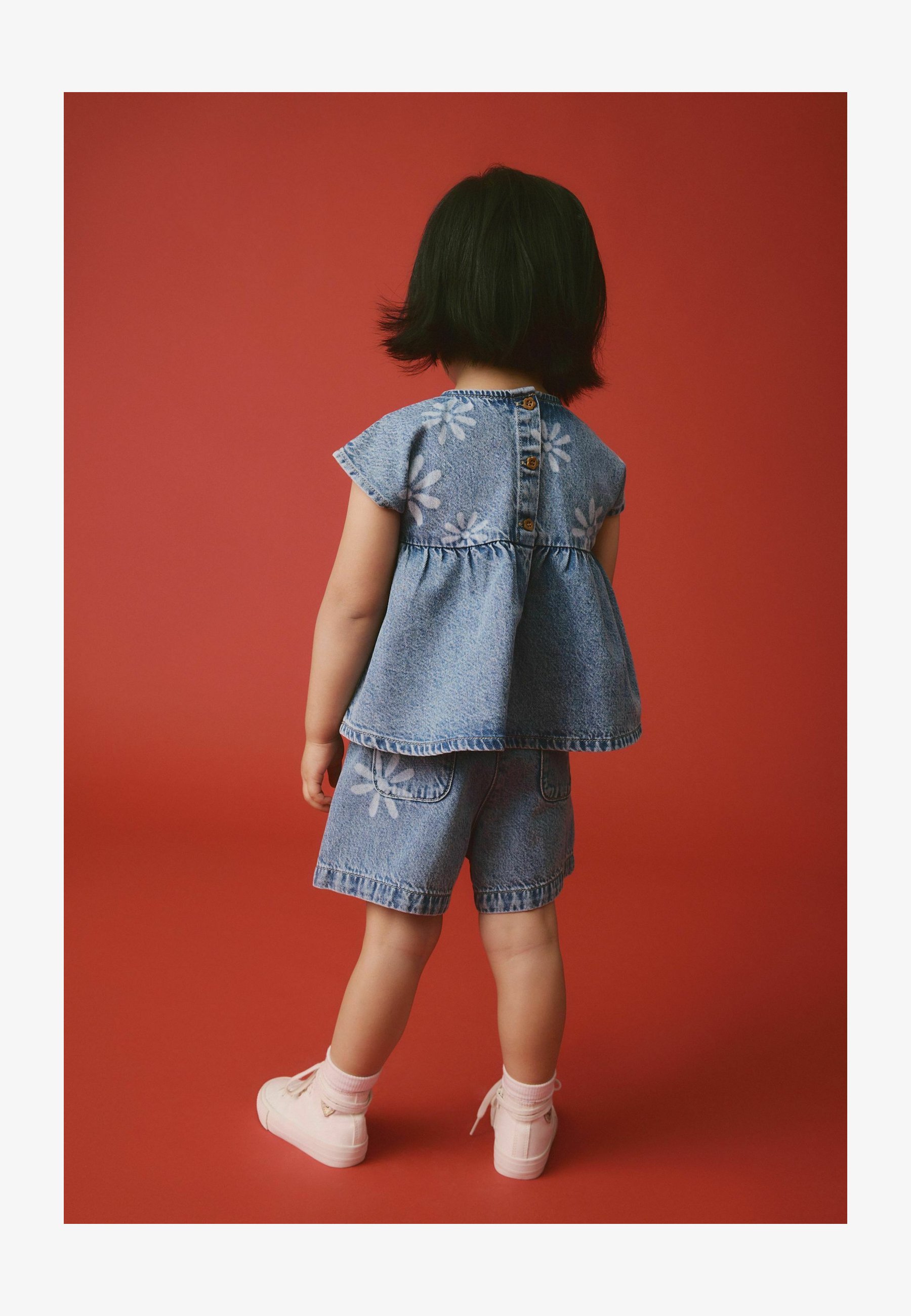 Confezione Da 2 Shorts In Denim Blu Per Bambina – NEXT – 4 Anni, Must-have Inglese