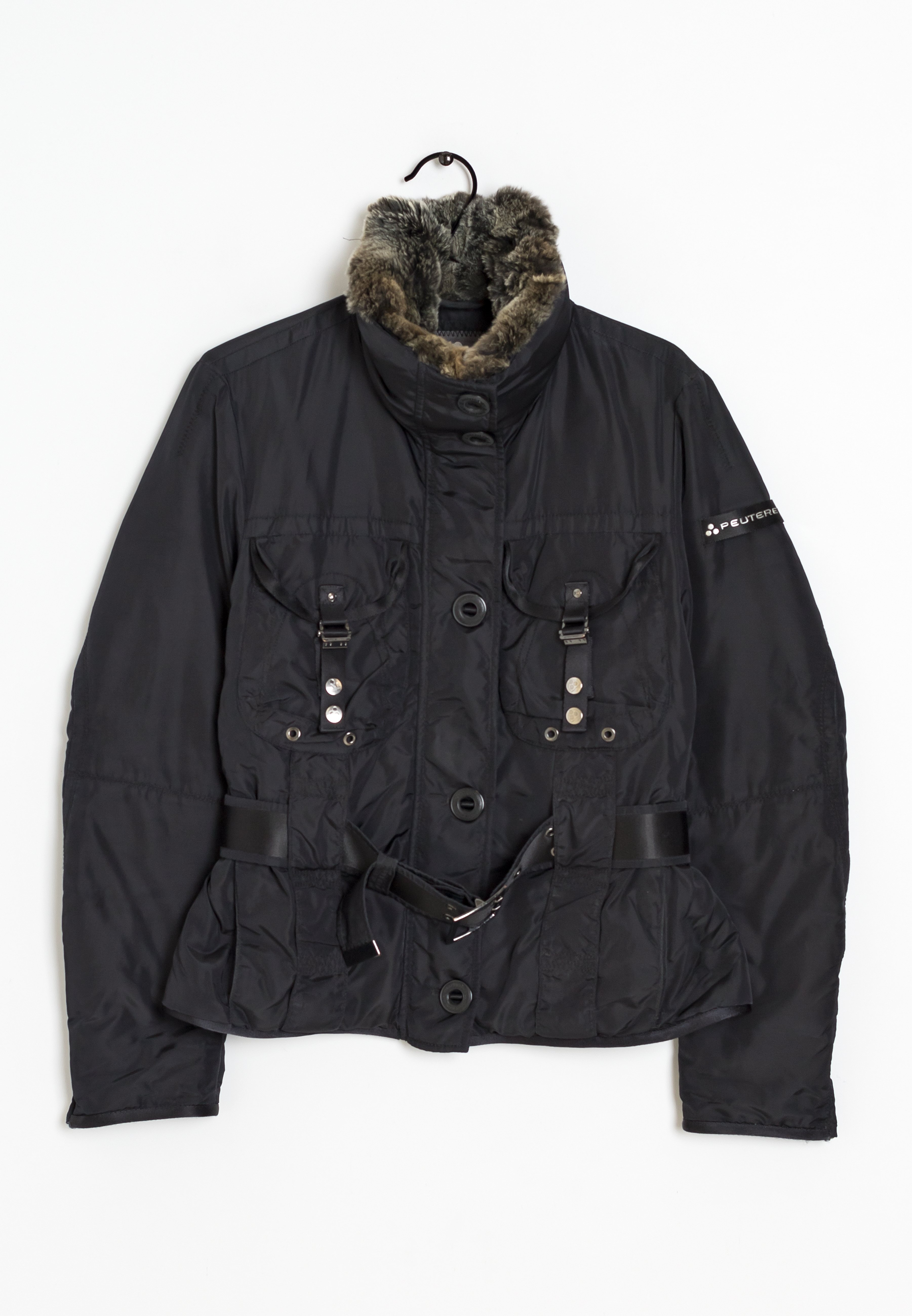 Peuterey Winterjas - black/zwart - (Pre-owned) - Zalando.nl