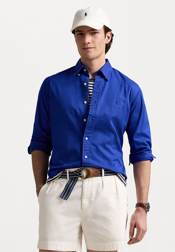 CUSTOM FIT TWILL SHIRT - Shirt - heritage royal