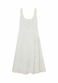 Reiss REGULAR FIT-ELISE FLORAL EMBROIDERED MIDI  - Denní šaty - ivory