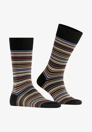 FALKE MICROBLOCK - Calze - grey/white