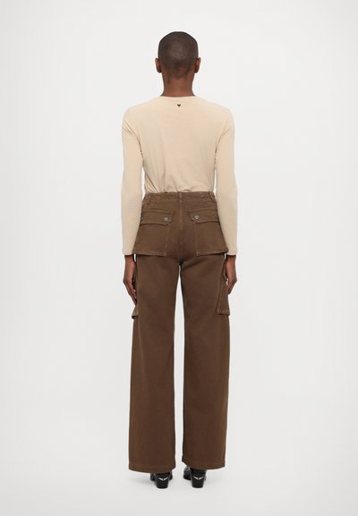 WEEKEND MaxMara LUCY HALE ELVY - Pantalon cargo - marrone