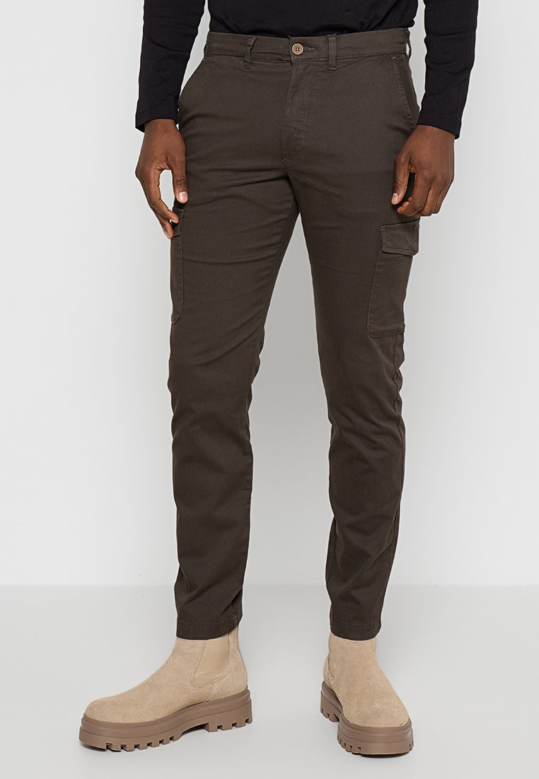 INDICODE JEANS Cargobroek donkerbruin INDICODE JEANS Cargobroek donkerbruin