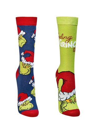 GRINCH UNISEX 2 PAAR - Socken - grün