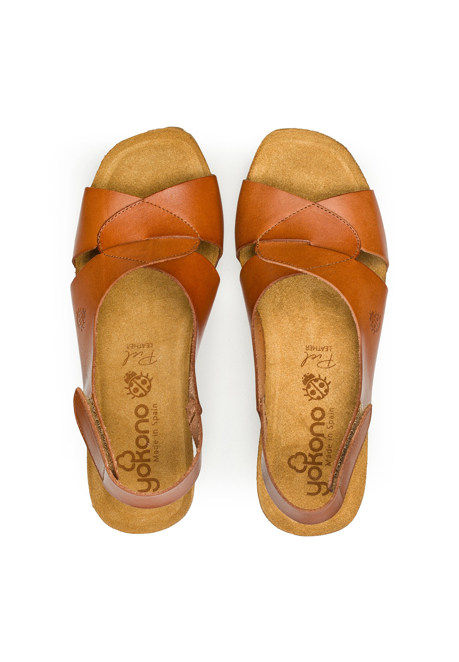 Yokono Sandalias con plataforma - brun/marrón - Zalando.es