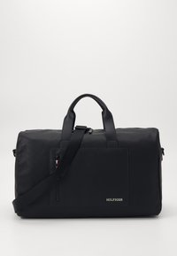 Tommy Hilfiger - PIQUE DUFFLE UNISEX - Bolsa de viaje - black Imagen en miniatura 1