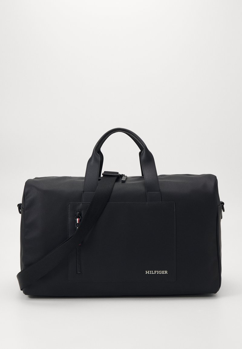 Tommy Hilfiger - PIQUE DUFFLE UNISEX - Bolsa de viaje - black, Ampliar