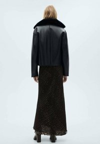 Mango Fustă maxi - black