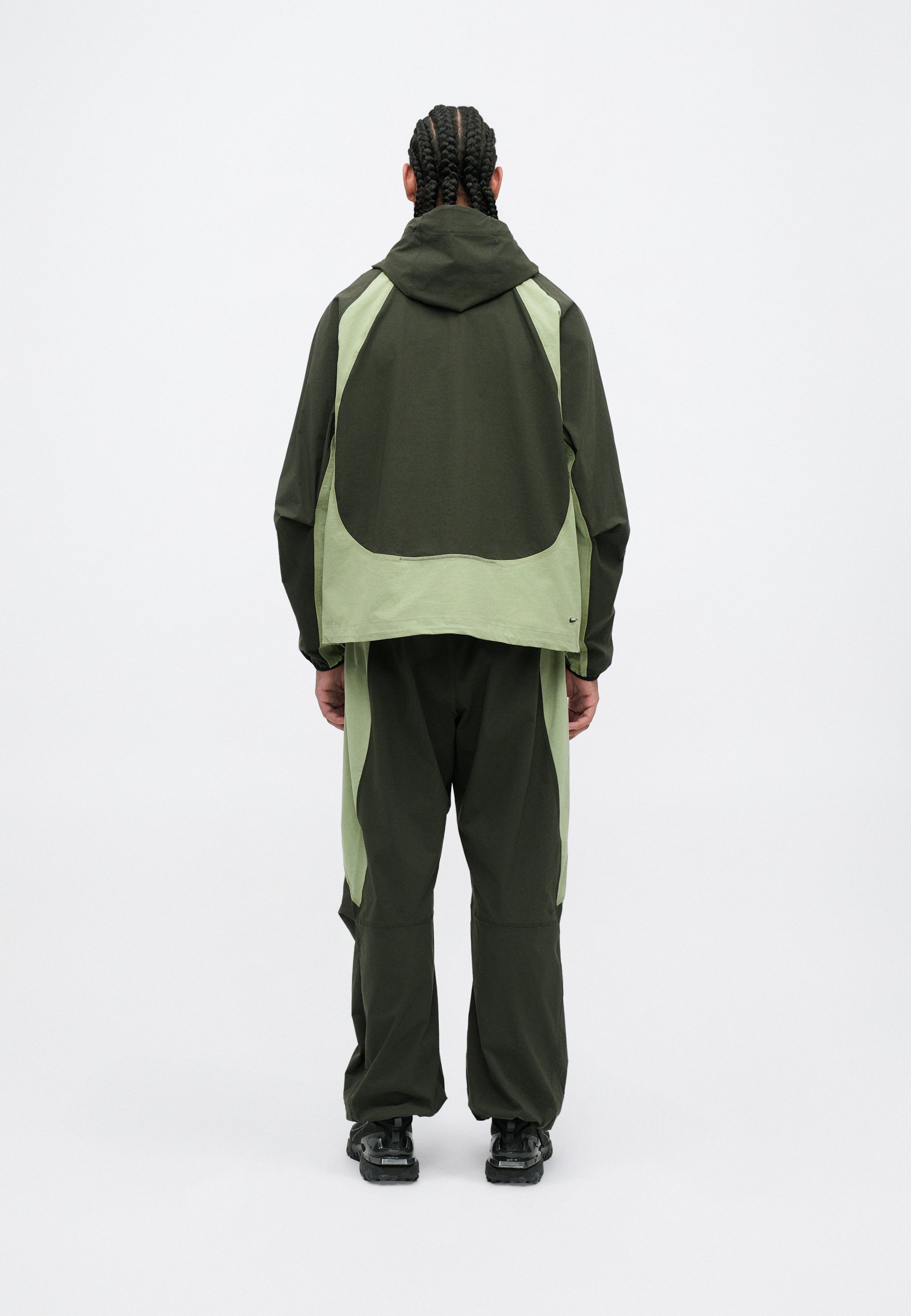 nike tech jacket green