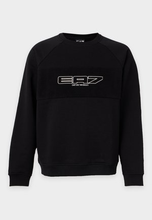 EA7 Emporio Armani, TRAIN LOGO SERIES - Суитшърт - black