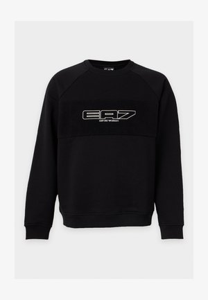 EA7 Emporio Armani, TRAIN LOGO SERIES - Суитшърт - black