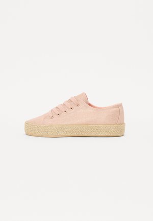Chaussures à lacets - metallic rose