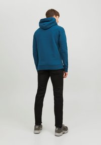 Jack & Jones JJESTAR BASIC HOOD - Felpa con cappuccio - sailor blue