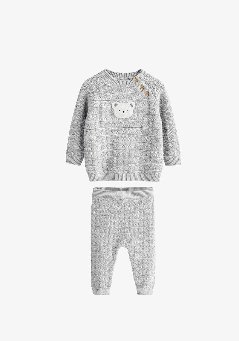 Next SET REGULAR FIT - Leggingsit - grey bear