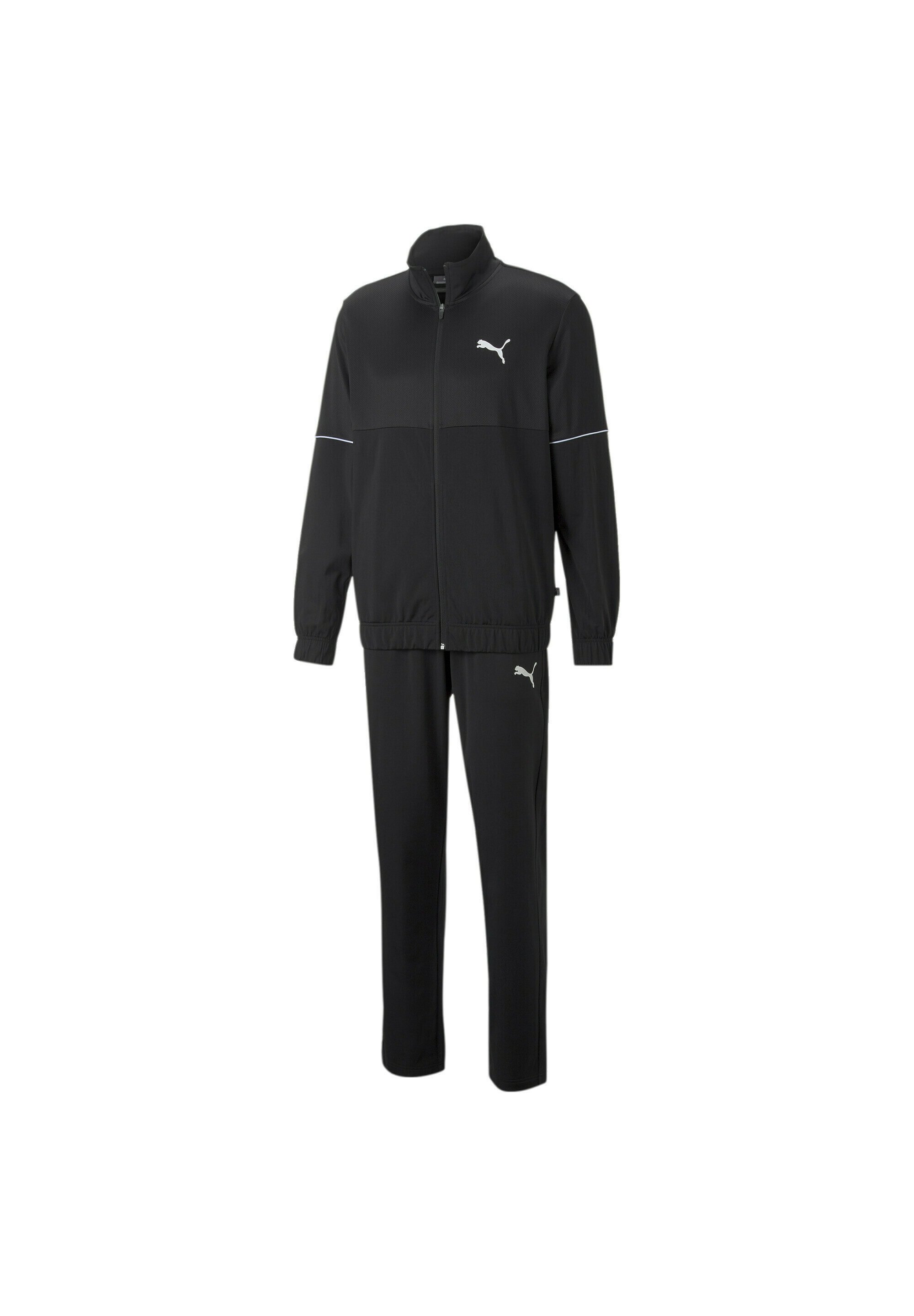 Puma Trainingspak - black/zwart - Zalando.nl