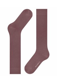 FALKE COTTON TOUCH - Kniestrümpfe - roan rouge