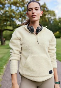 Next OUTDOOR QUARTER ZIP - Hættetrøje - ecru