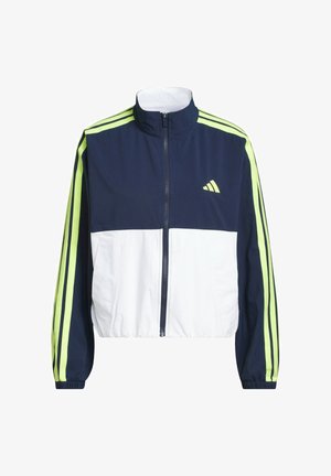 adidas Golf, BEYOND COLOR BLOCK TWISTWEAVE FULL ZIP JACKET - Trainingsjacke - collegiate navy/white