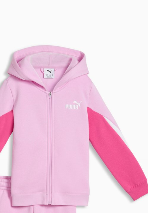 PUMA ESSENTIALS COLOURBLOCKED TRAININGSANZUG MIT KAPUZE UNISEX SET - Tracksuit - mauve glow — photo 6