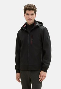 TOM TAILOR MIT KAPUZE - Outdoorjacke - black