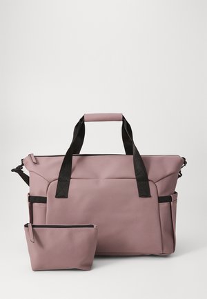Even&Odd Weekendtas - black/dark pink