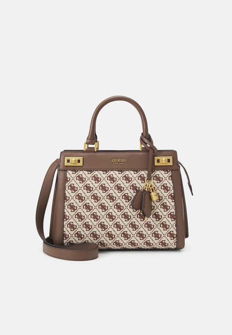 Guess KATEY LUXURY SATCHEL Handbag brown Zalando