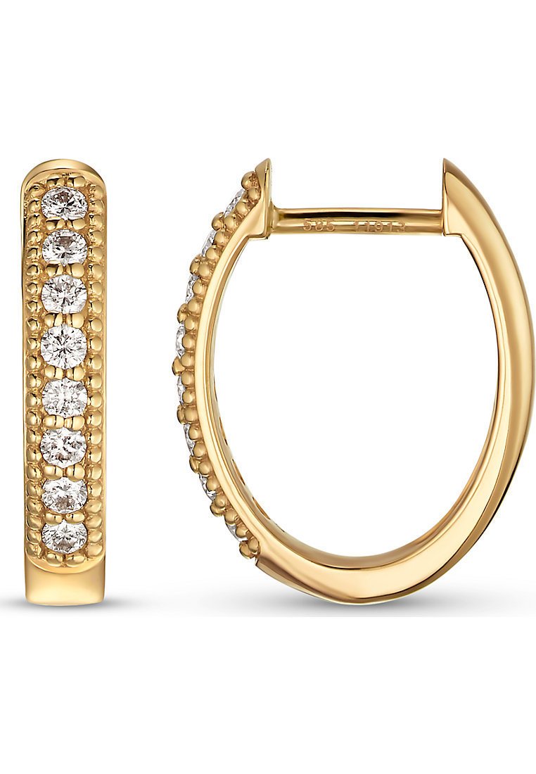 CHRIST Diamonds 16 DIAMANT Ohrringe gelbgold/goldfarben