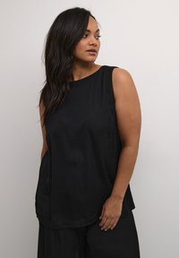 Kaffe Curve KCAMALIE - Bluse - black deep