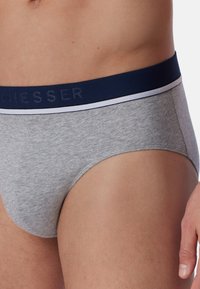 Schiesser 6 PACK - Slip - grau rot blau