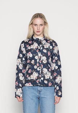 VILICA QUILTED SHORT JACKET - Summer jacket - navy