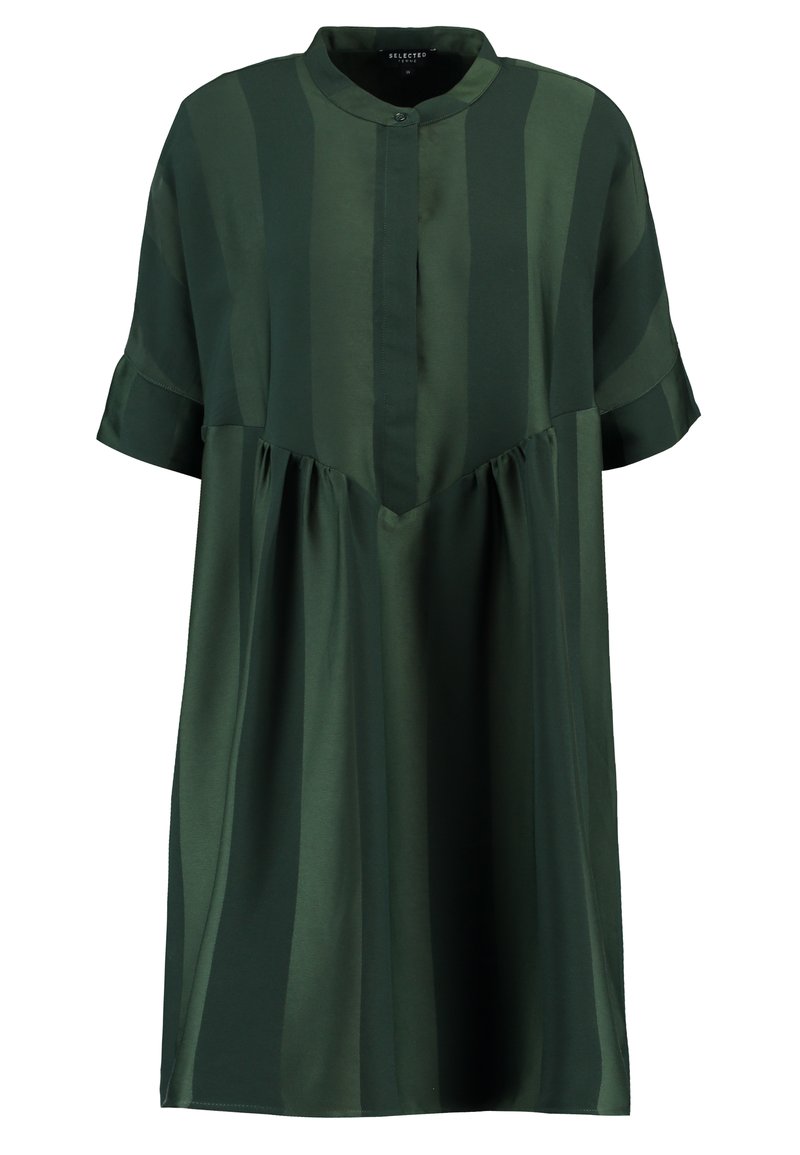 Selected Femme Blousejurk donkergroen