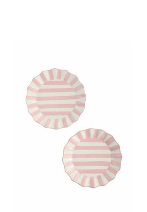 Next, SET OF 2 STRIPE SIDE PLATES UNISEX - Tanier - pink