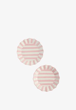 Next, SET OF 2 STRIPE SIDE PLATES UNISEX - Tanier - pink