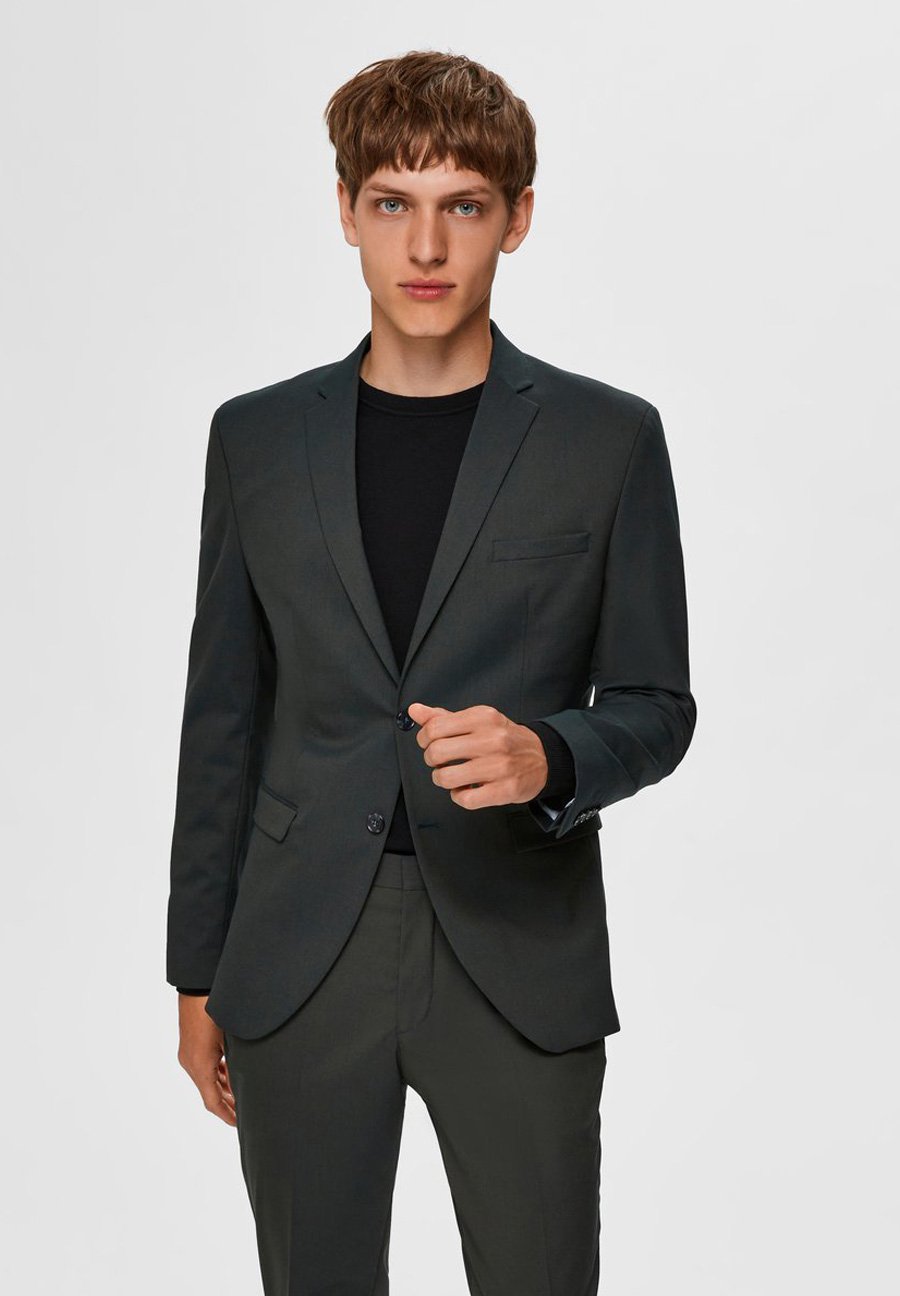 Selected Homme SLIM FIT - Americana - rifle green/verde - Zalando.es