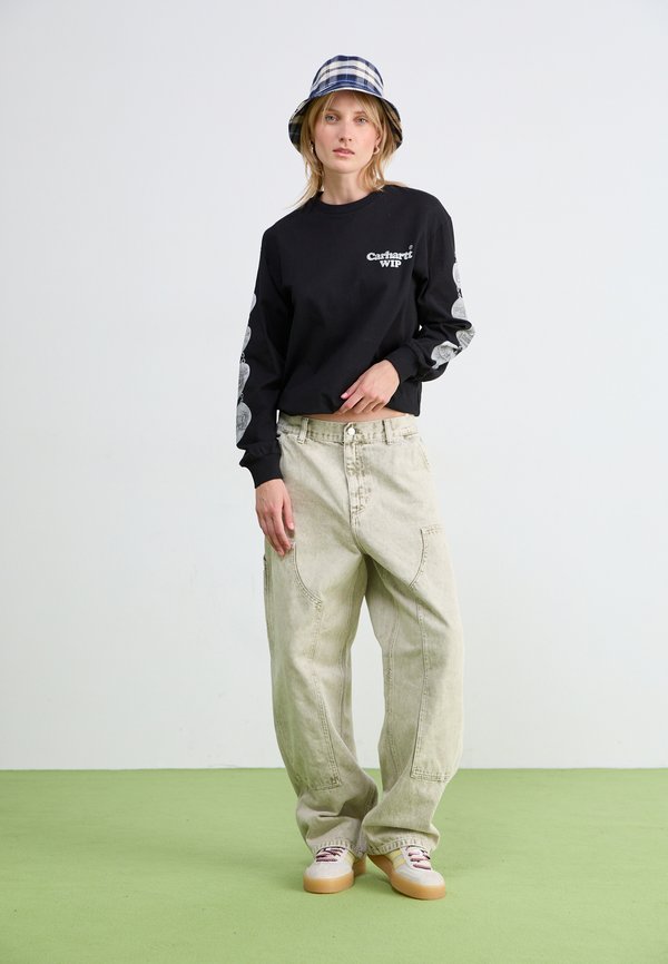 BRANDON DOUBLE KNEE PANT SMITHFIELD - Relaxed fit jeans - opuntia chalk wash4