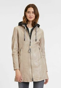 GWMARGO - Lederjacke - cream