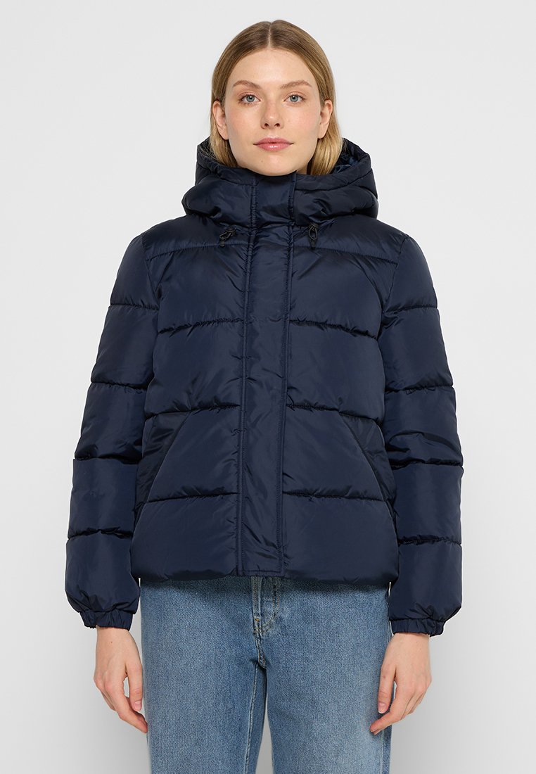 Tom Tailor Denim Winterjas blauw