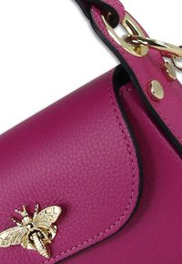 DrachenLeder Schoudertas - pink fuchsia