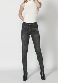 Koroshi Jeans Skinny Fit - black denim