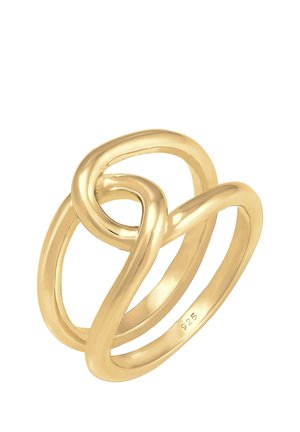 Elli KNOT TREND - Bague - gold-coloured