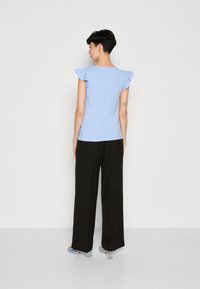 Anna Field T-shirts med print - light blue