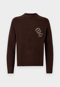 JORBEDFORD - Stickad tröja - deep mahogany