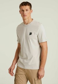 CHASIN' BRETT - T-shirt - bas - light grey